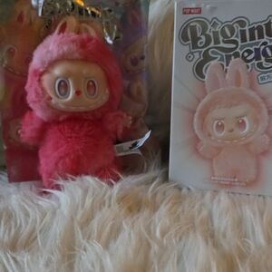 Pop Mart Pink Plush Toy